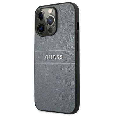 2. Guess GUHCP13LPSASBGR iPhone 13 Pro / 13 6.1" grey/grey Saffiano Strap