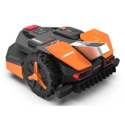 WORX Vision AI S250 Robot Lawn Mower Battery Black, Orange, Red, Silver