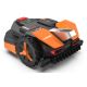 WORX Vision AI S250 Robot Lawn Mower Battery Black, Orange, Red, Silver