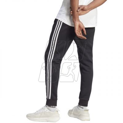 4. adidas Essentials Fleece 3-Stripes Tapered Cuff M IB4030 pants