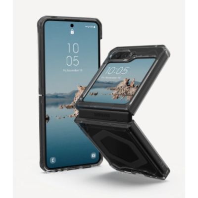 3. UAG Plyo Pro case with magnetic module for Samsung Galaxy Flip 5 - dark gray