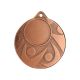 Bronze-colored general-purpose medal with space for a 25 mm emblem – steel medal