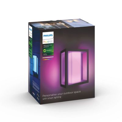 5. Philips Hue WCA Impress Large Outdoor Wall Lamp 8W 2000-6500 Hue White Color Atmosphere