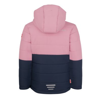 2. Trollkids Kids Hemsedal Snow Jacket XT ski winter jacket pink/navy blue (513-232)