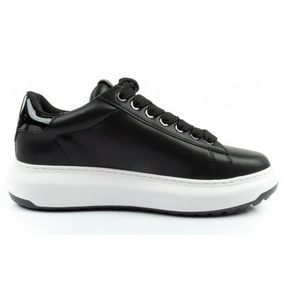 4. Karl Lagerfeld men's shoes sneakers Kapri natural leather black