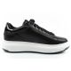 4. Karl Lagerfeld men's shoes sneakers Kapri natural leather black
