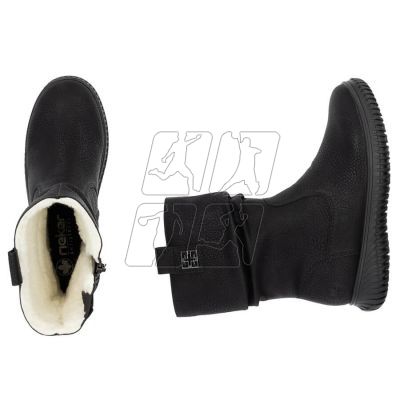 12. Rieker 74283-00 W RKR754 insulated ankle boots