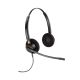 46. Poly EncorePro HW520 Binaural Wired Headset, Quick Disconnect, Black