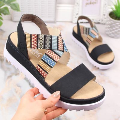 2. Rieker V44G8-14 W RKR533A Sandals