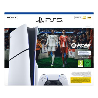 Sony PlayStation 5 Slim Disc Edition 1 TB + EA Sports FC 26
