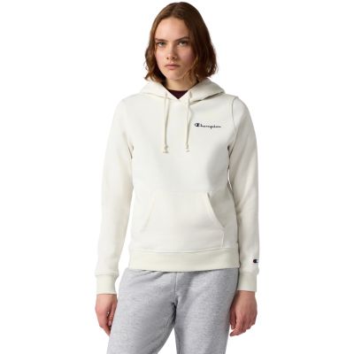 7. Champion Women's Hooded Sweatshirt Cream 118403 WW056