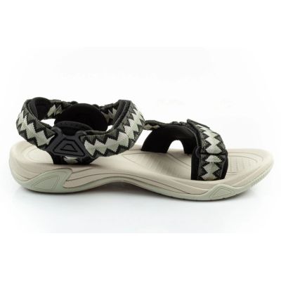4. CMP Hamal women's sandals with Velcro fastening and trekking sole, green