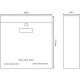 6. LETTERBOX 36X9X31.3CM 1067568 SASKA GARDEN
