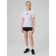 4. Girls' quick-drying sports T-shirt 4F 4FJRSS26TFTSF2388-10S