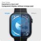 10. Spigen Elite Shield ”EZ FIT” Hybrid Glass 2-PACK for Apple Watch 10 (42MM) - Clear