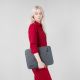 7. Wozinsky WTNP-15G 15.6" Laptop Bag with Retractable Handle - Gray