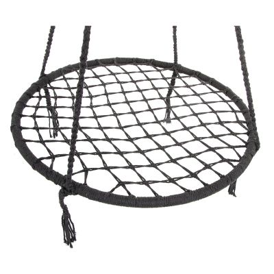 14. GARDEN HAMMOCK SWING STORK'S NEST 80CM GRAY