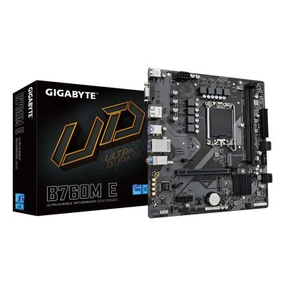GIGABYTE B760M E Intel B760 LGA 1700 micro ATX motherboard