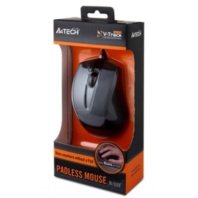 2. A4 TECH V-track N-500F-1 mouse A4TMYS40975 (optical; 1000 DPI; black)