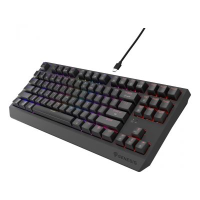 16. GENESIS Thor 230 TKL Gaming Keyboard USB + RF Wireless + Bluetooth QWERTY US English Black