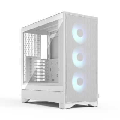 Fractal Design Pop 2 Air White TG RGB Midi Tower White