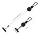 4. Tech-Protect ATH04 UrbanLoop Lanyard - Black and Orange