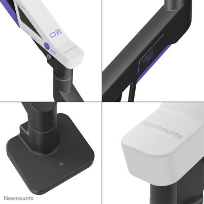 7. Neomounts DS70-256BL1 Monitor Holder/Stand 144.8 cm (57") Desk Black