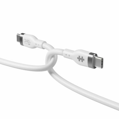 4. HYPER HJ4002WHGL USB Cable USB 2.0 2m USB C White