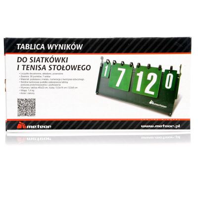 3. Meteor 16000 Volleyball and Table Tennis Scoreboard