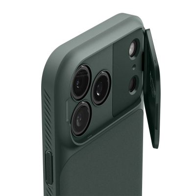 3. Spigen Optik Armor MagSafe Case for iPhone 17 Pro Max - Green