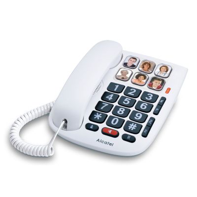 Alcatel TMAX 10 Analog Phone White