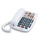 Alcatel TMAX 10 Analog Phone White
