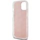 7. Hello Kitty IML Gradient Electrop Crowded Kitty Head case for iPhone 15 - pink