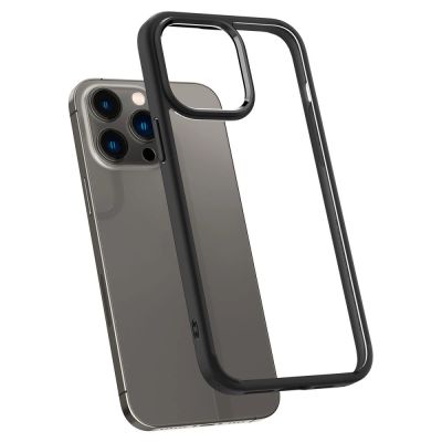 4. Spigen Ultra Hybrid iPhone 14 Pro Case - Matte Black