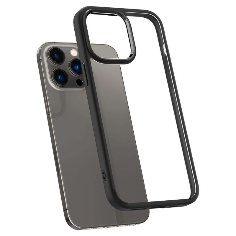 4. Spigen Ultra Hybrid iPhone 14 Pro Case - Matte Black