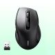 11. Ugreen Wireless Ergonomic Optical Mouse - Black