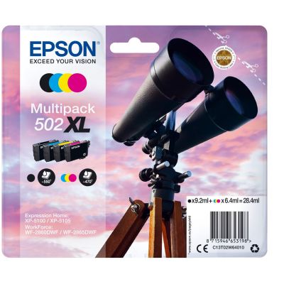 Epson Multipack 4-colors 502XL Ink