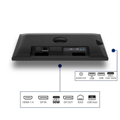 6. Philips 3000 series 24B2U3301D/00 computer monitor 61.2 cm (24.1") 1920 x 1200 px WUXGA LCD Black