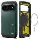 2. Spigen Tough Armor Mag MagSafe Case for Google Pixel 11 Pro - Dark Green