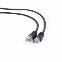 Patchcord GEMBIRD PP12-5M/BK (RJ45 - RJ45; 5m; black)