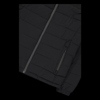 3. CMP men's winter sports jacket with hood, insulated, black (34K0167/U901)