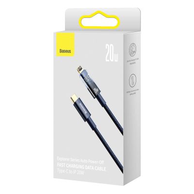 5. Baseus CATS000003 Lightning - USB-C cable 20W 480Mb/s 1m - blue