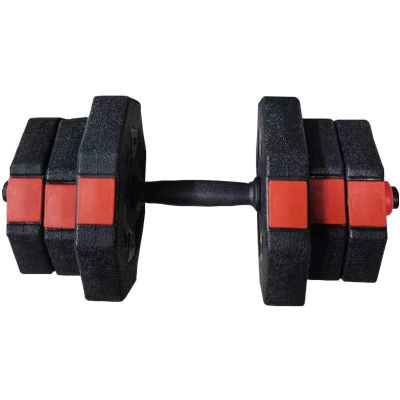 6. ENERO FIT ADJUSTABLE TRAINING DUMBBELLS 2x10KG WITH BARBELL FUNCTION