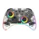 Deltaco Gaming GAM-198-T Game Controller Transparent Bluetooth/USB Gamepad Nintendo Switch, Nintendo Switch 2, Nintendo Switch OLED, Android, PC