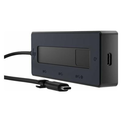 5. HP 4K USB-C Multiport Hub Docking Station Black 6G842AA