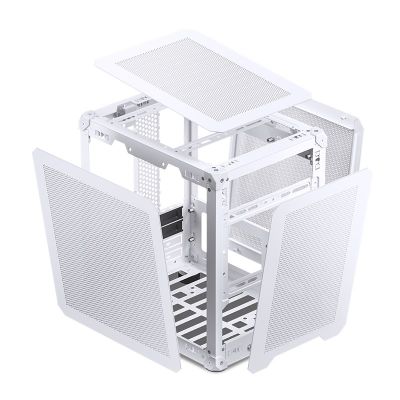 15. Jonsbo C6 Micro-ATX Computer Case - White