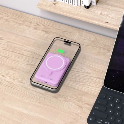 7. Tech-Protect LifeMag MagSafe PB11 10000mAh Power Bank - Pink