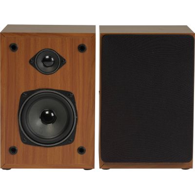 7. Denver MRD-52 Retro Stereo with Light Wood Turntable