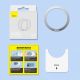 21. Baseus Halo Series magnetic ring (2 pcs/package) silver (PCCH000012)