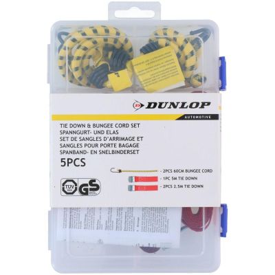 31. TRANSPORT TIGHTENING BELT WITH TENSIONER AND RUBBER 5 PCS DUNLOP